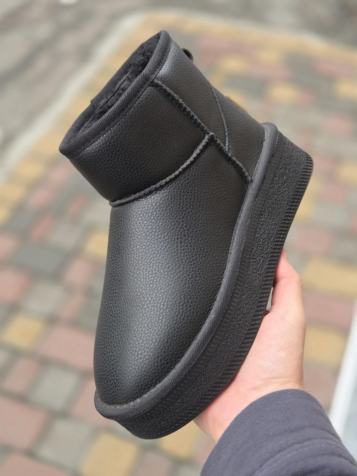 Бот чорна.шкіра.зима. 132-1 хенги китай 38(р)