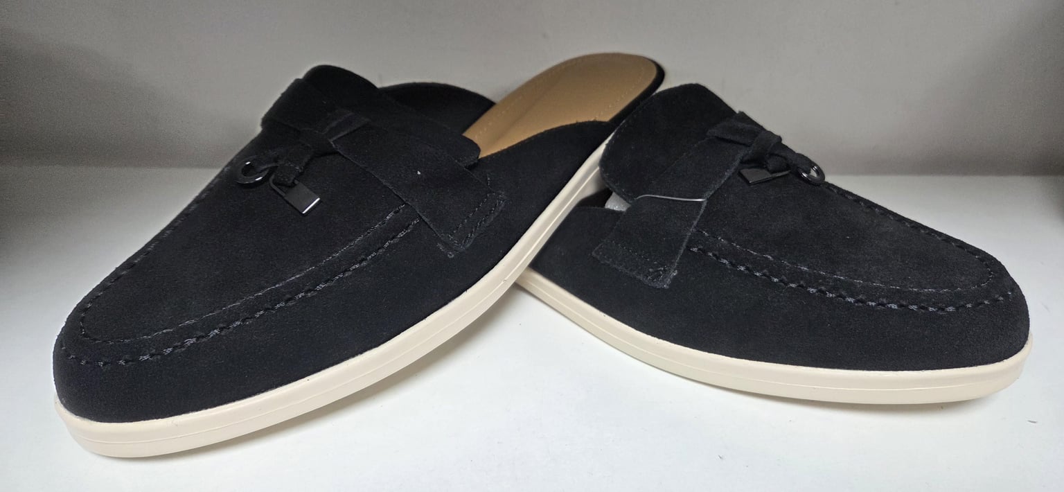 Босоніжки чорний.замш. 709-1 меделі китай 36(р)