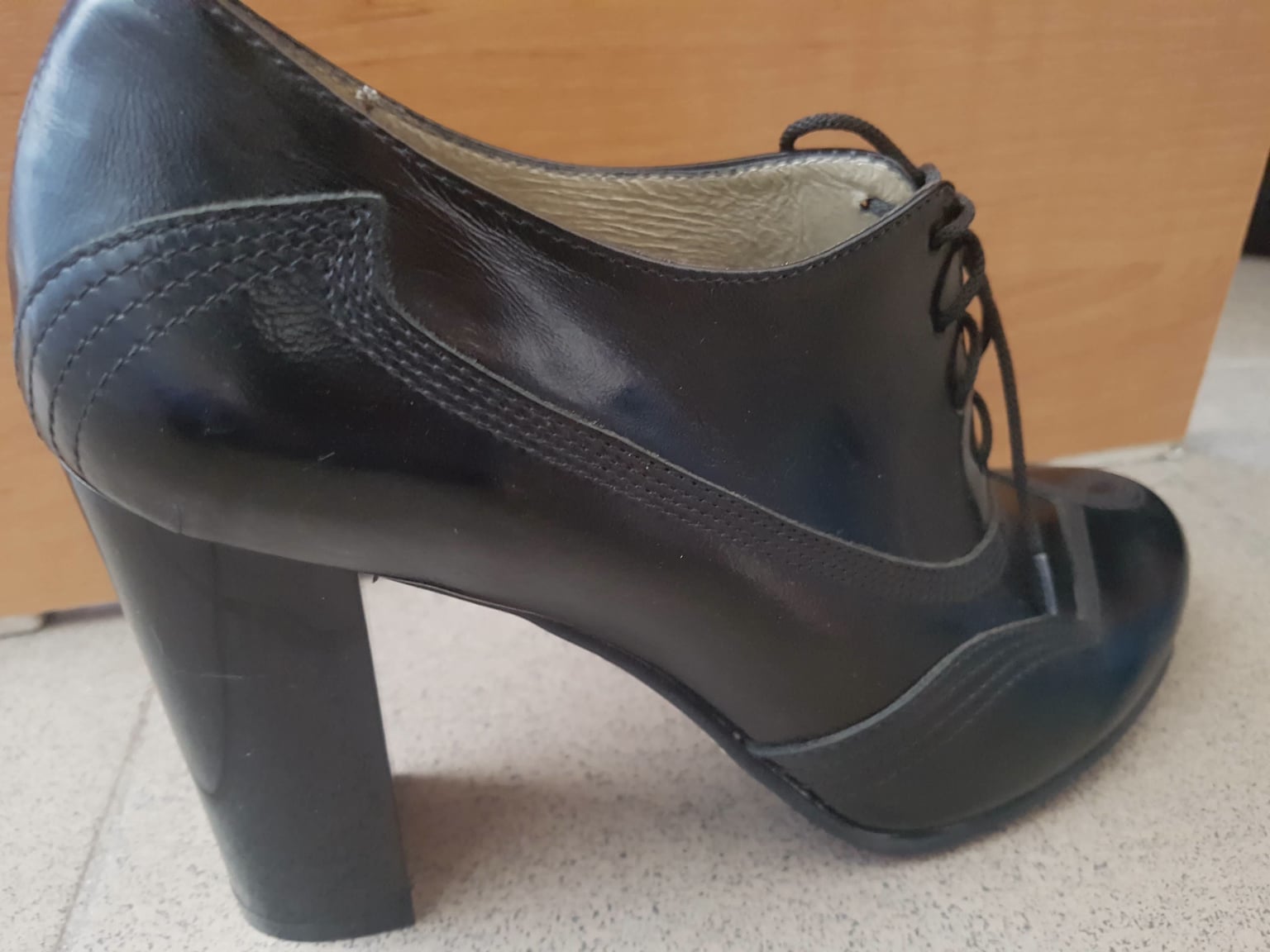 Туфли черн.лак.кожа. 98614-1 Алтея житомир 38(р)