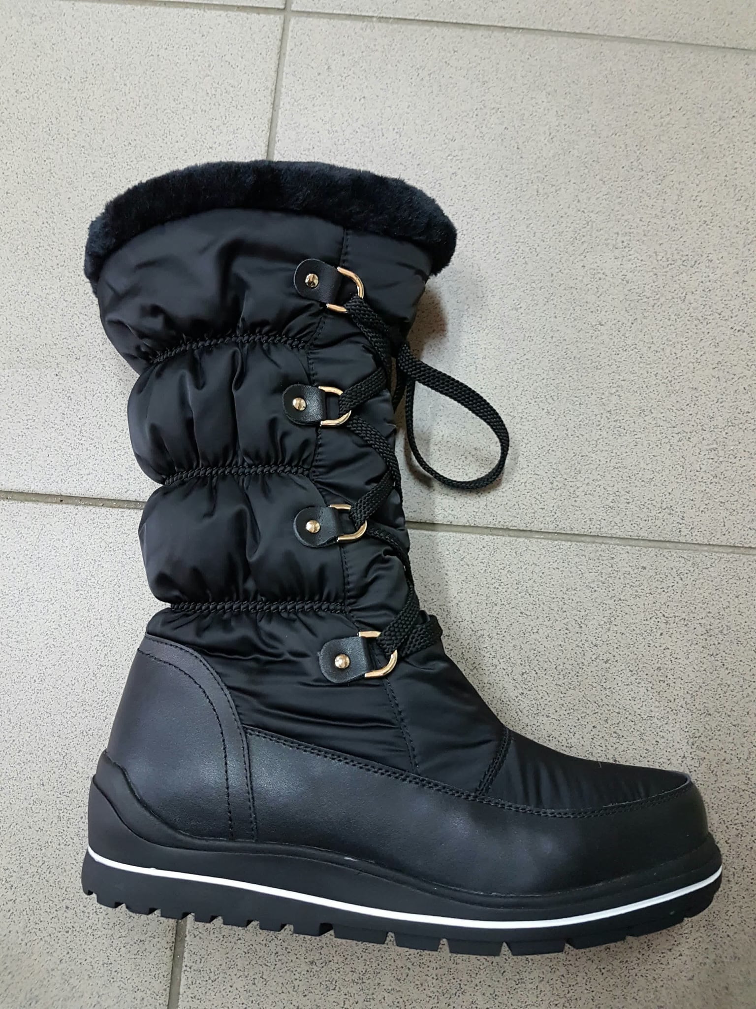 Сапог черн.кожа.ш 11-354 прима польша 41(р)