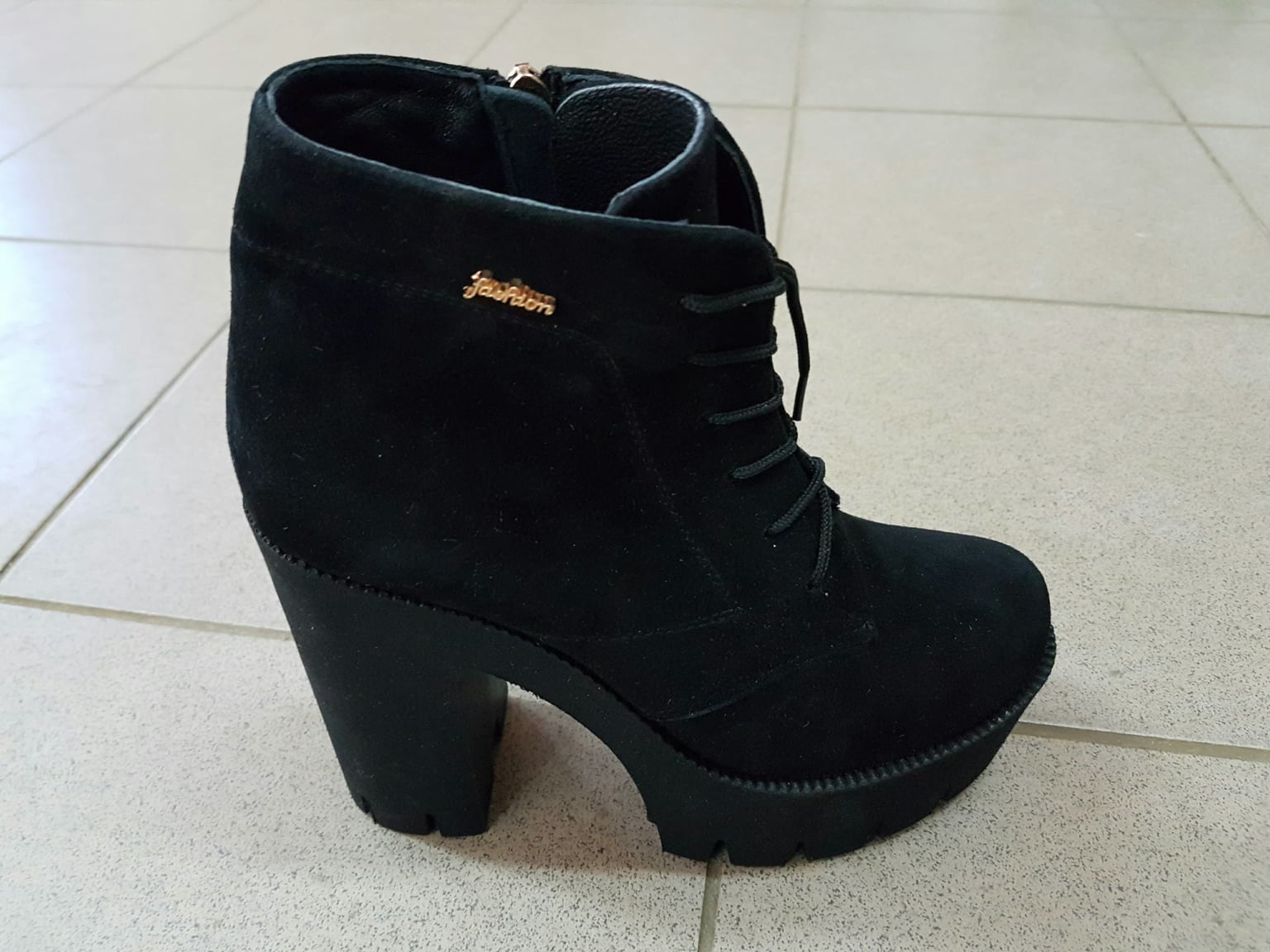 Бот черн.замш.б. 1409 фэшион днепр 37(р)