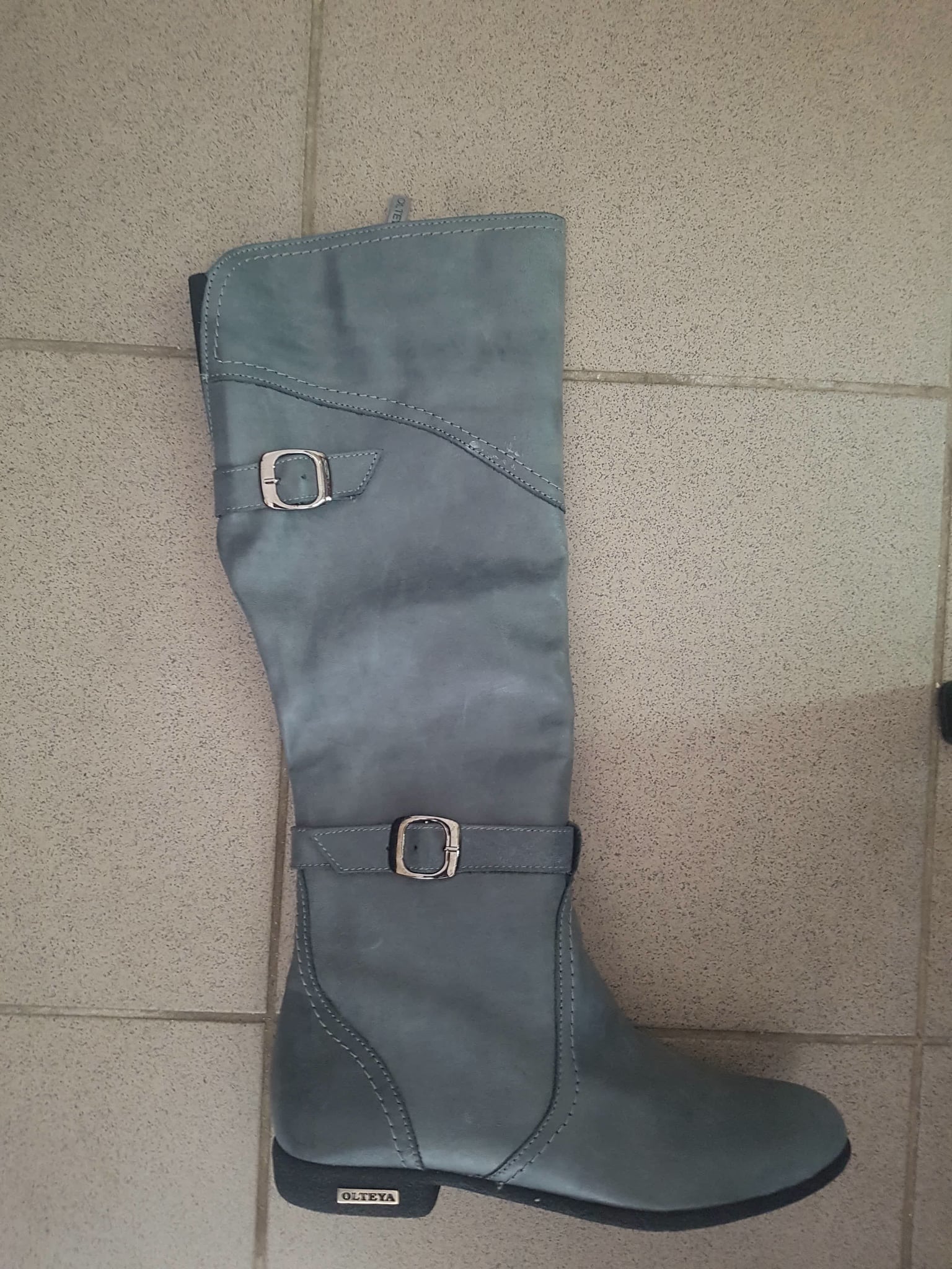 Сапог сер.кожа.б. 1026 Алтея житомир 40(р)