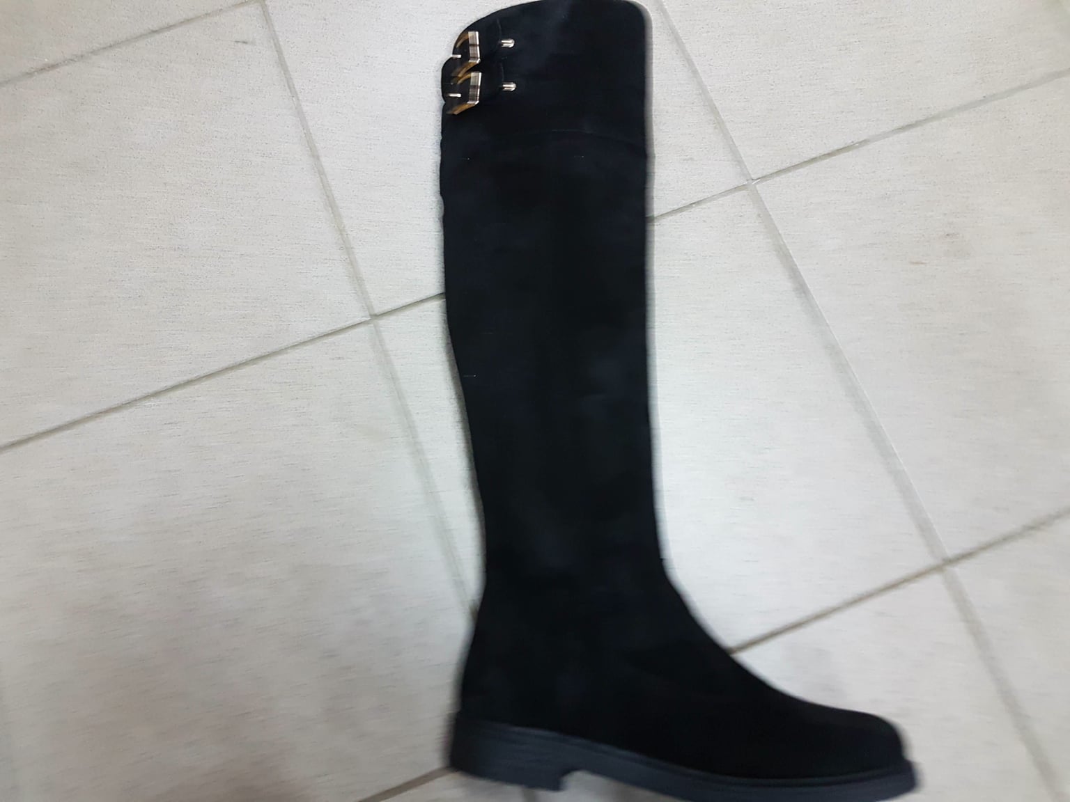 Ботфорт черн.замш.ш. 29800-05 вискала одесса 36(р)