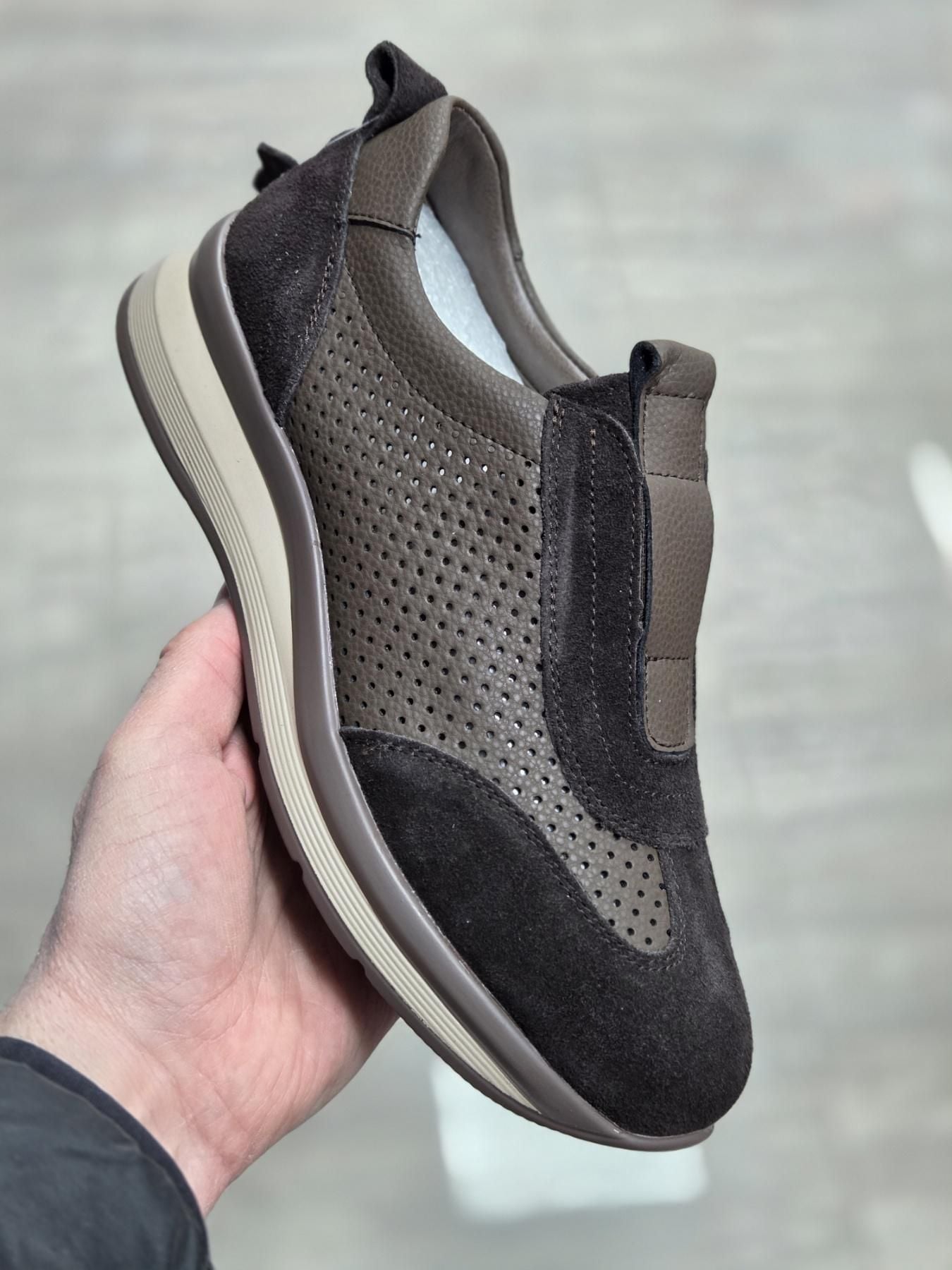 Крос. корич.замш. 8584 вумен.китай. 37(р)