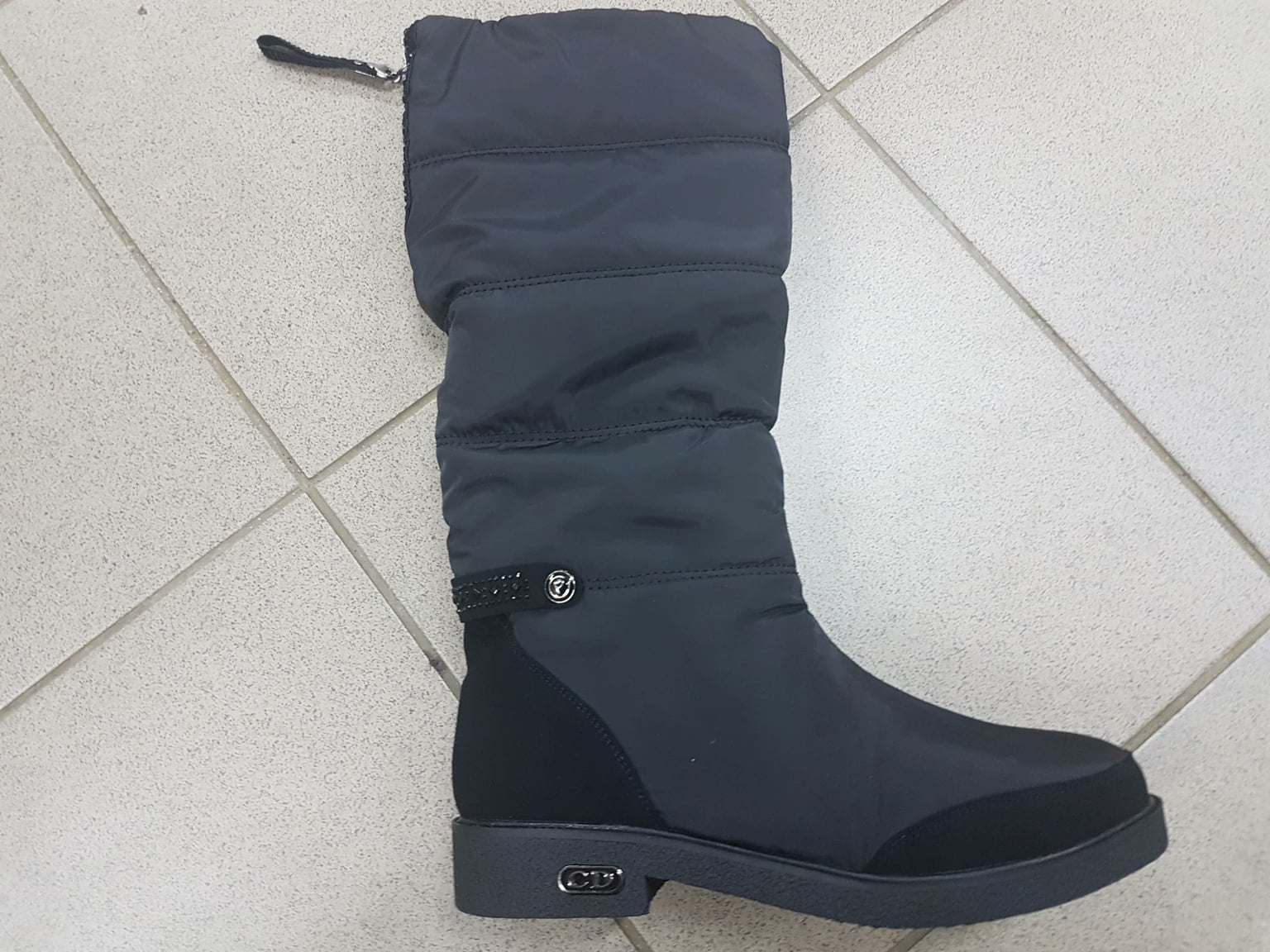 Сапог черн.ш. 273-517 прима польша 39(р)